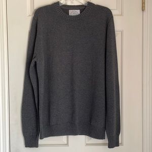 Men’s St. John’s Bay, Grey Pullover Sweater, Size Large